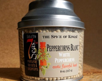Peppercorn Blanc White Gourmet Peppercorns