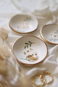 Custom Wedding Gift /  Ring Dish / Date and Initials / Wedding Gift / Personalized Gift / Personalized / Engagement Gift /