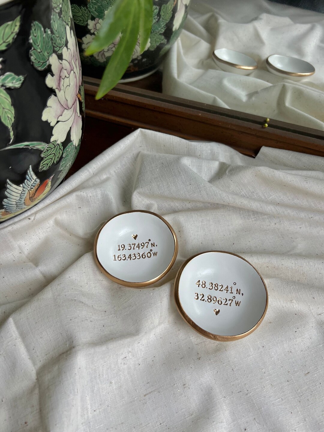 Personalized Ring Dish / Jewelry Dish / Personalized Gift / Bridesmaids ...