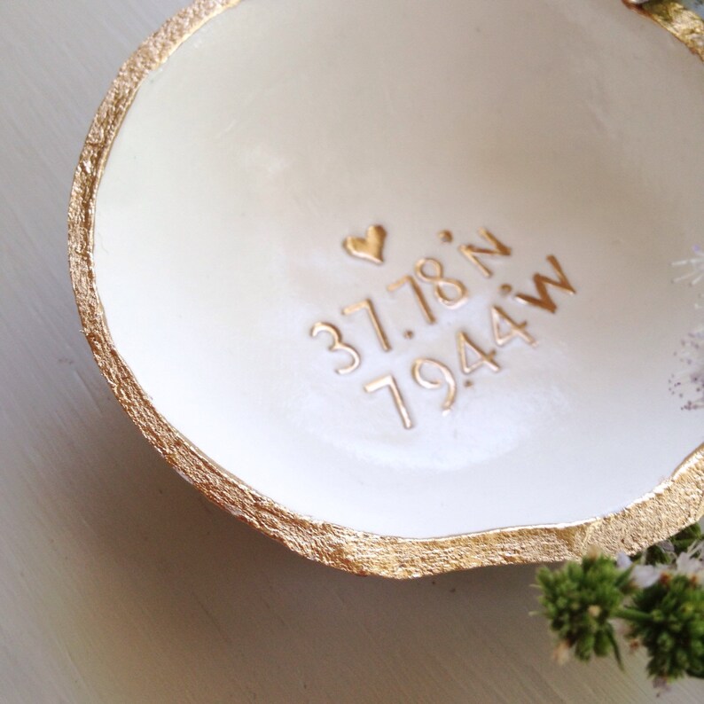 Personalized Ring Dish / Jewelry Dish / Personalized Gift / Etsy