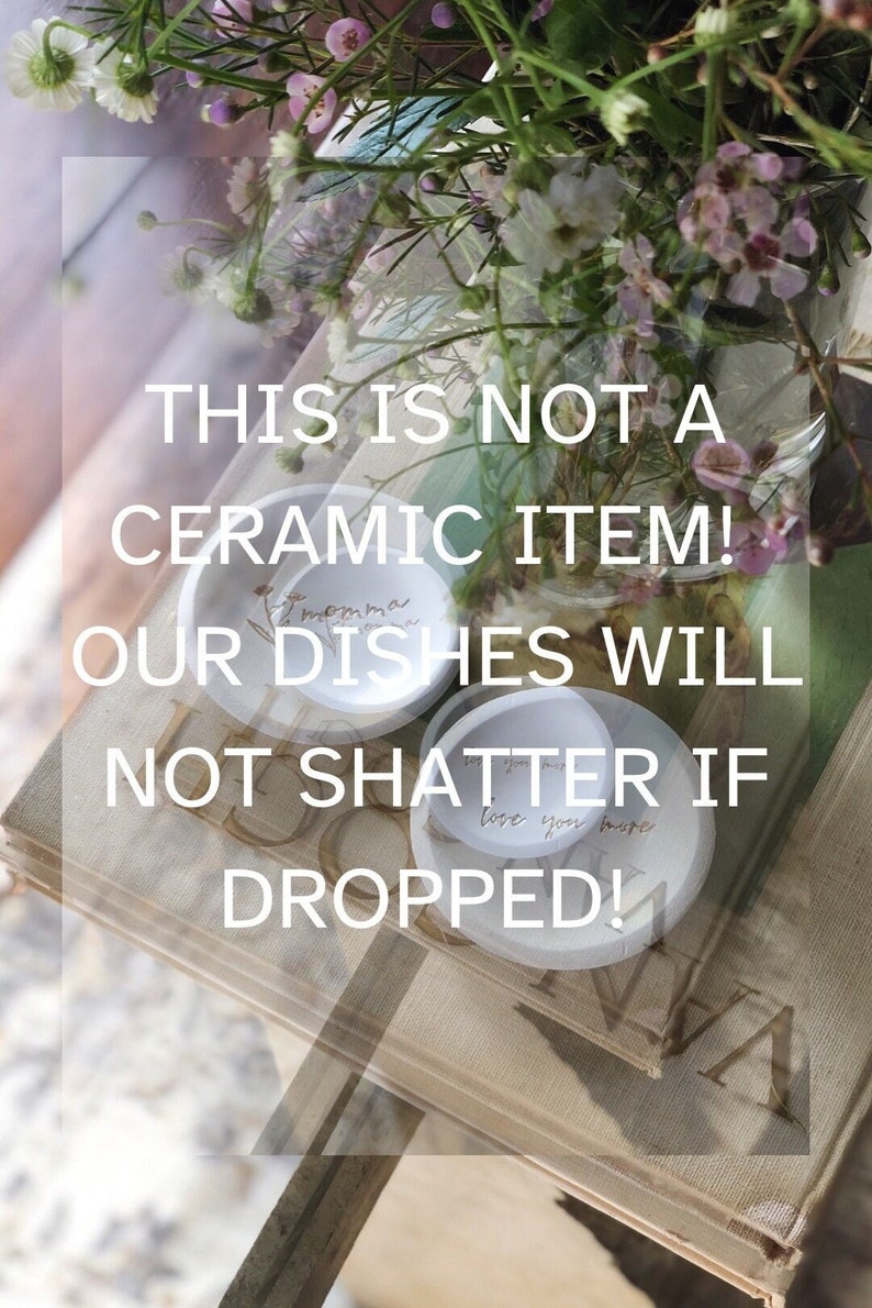 Affirmation Jewelry Dish, Ring Dish, Spread Positivity, Custom Ring Dish, Gift for Mom, Gift for Her image 6