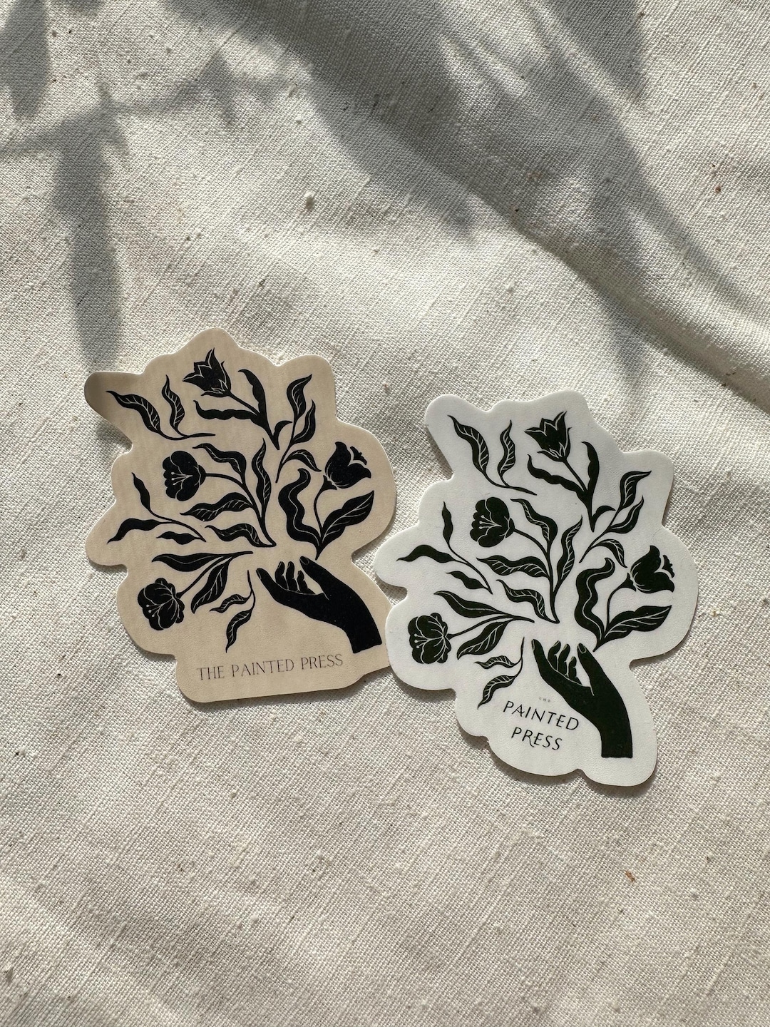 Floavour Poster Sticker Floral Sticker, Floral Water Bottle Sticker, Floral Laptop Sticker ...