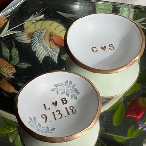 Personalized Wedding Gift / Jewelry Dish / Engagement Gift / Wedding ...