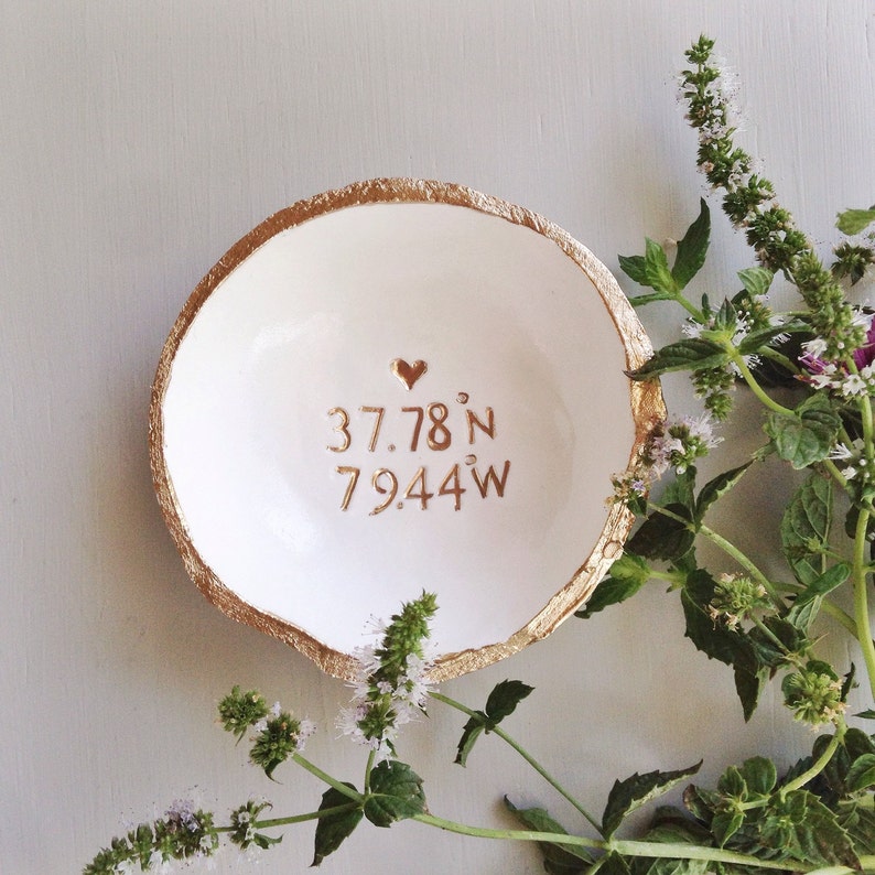 Personalized Ring Dish / Jewelry Dish / Personalized Gift / Etsy