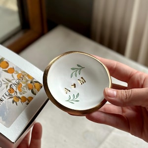 Custom Wedding Gift / Ring Dish / Date and Initials / Wedding Gift / Personalized Gift / Personalized / Engagement Gift / imagem 14
