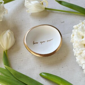 Mother’s Day Gift from Daughter - Personalized Ring Dish for Mom | Custom Jewelry Dish | Meaningful Gift for Mom | Keepsake Gift image 4