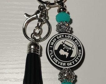 I may get lost keychain
