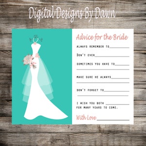 Hochzeitswünsche - Hochzeitskarten - Hochzeitskarten - Hochzeitswünsche - Hochzeitsgrüße - Braut shower wishes - Türkis 215