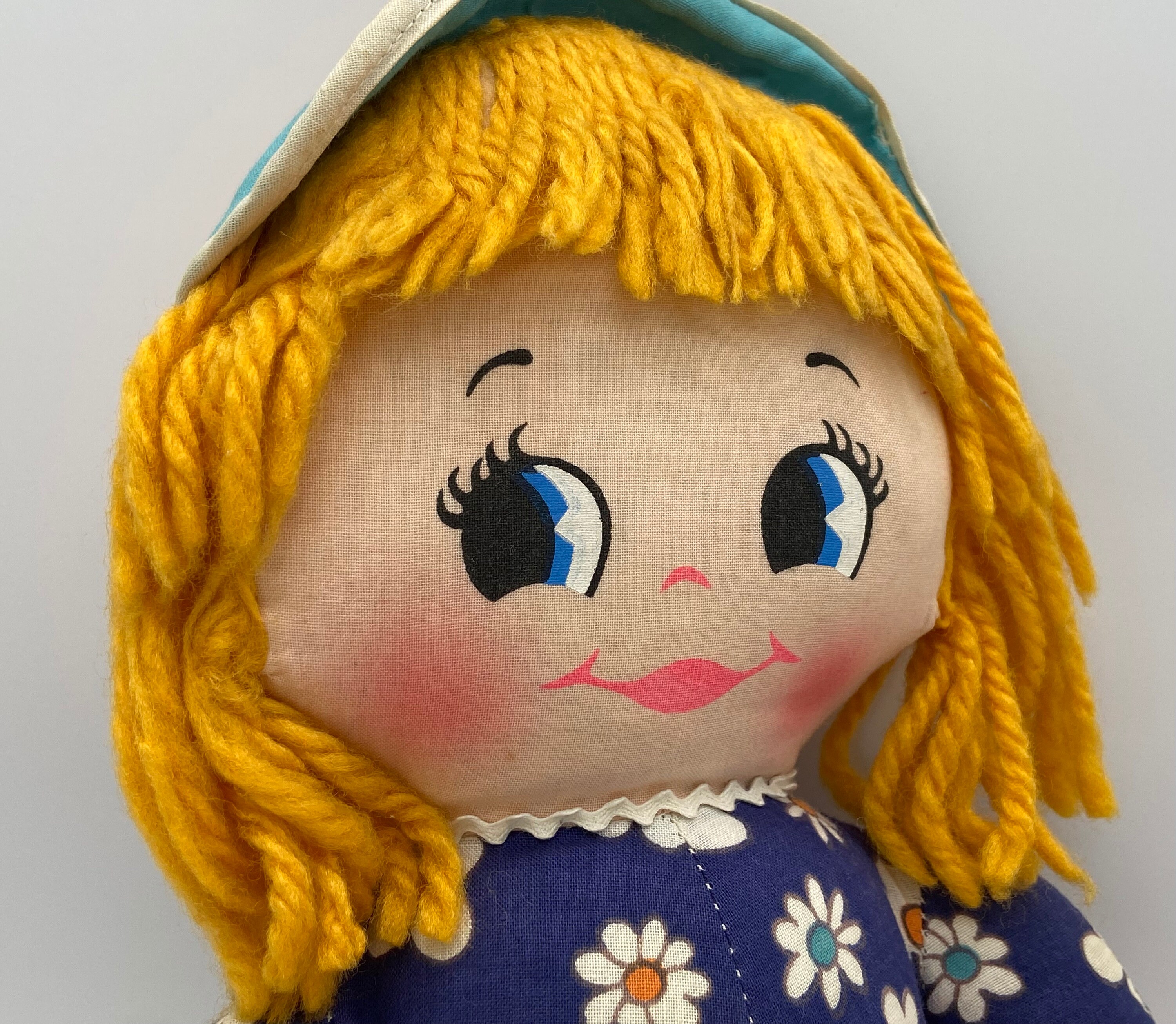 Vintage Rag Doll Raggi Gretel Cloth Doll Circa 1969 by Amsco Vintage Rag Doll Raggi Gretel Cloth Doll Circa 1969 by Amsco
