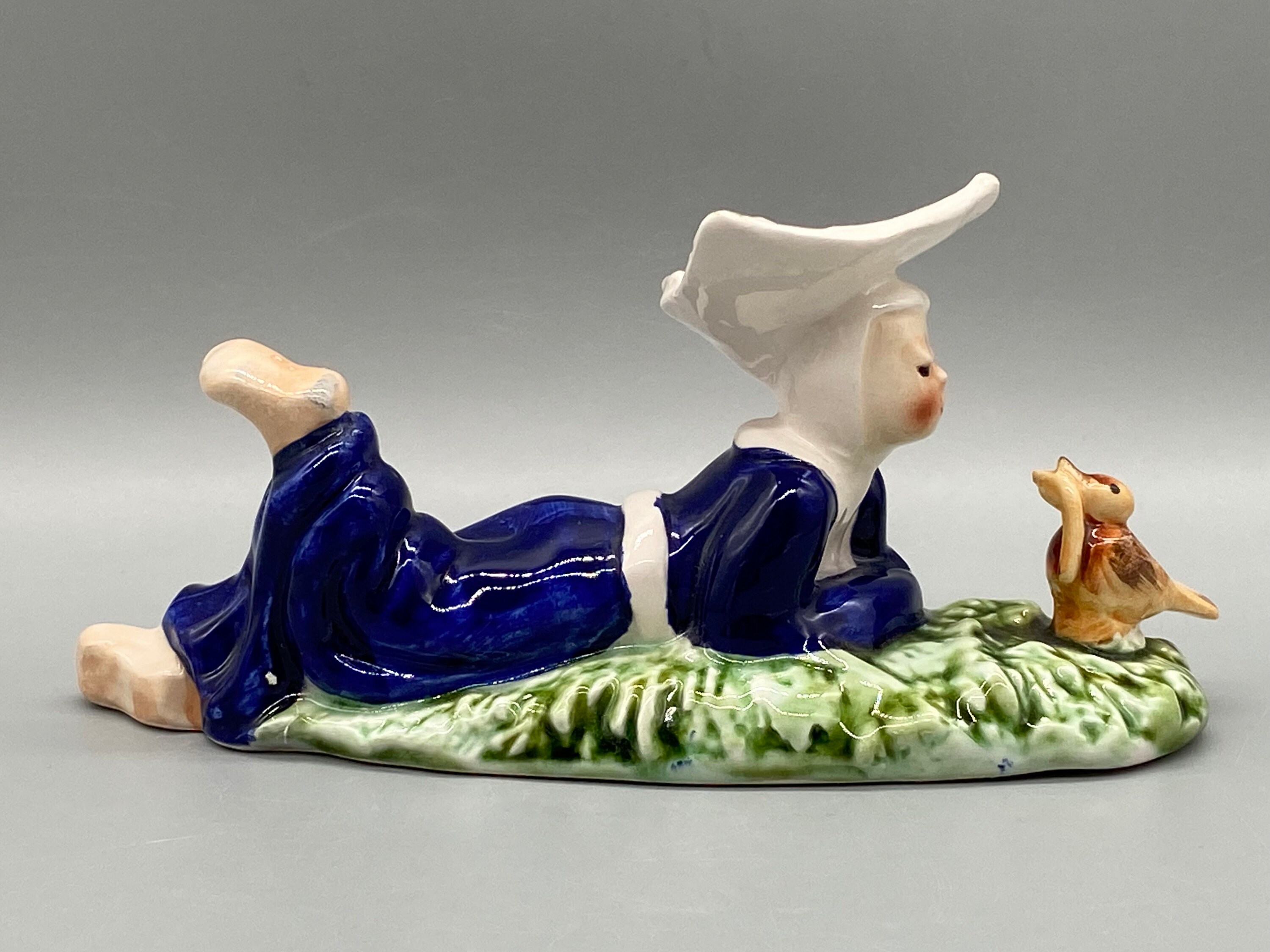 Dave Grossman Designs Nun With Bird Ceramic Figurine 1971 - Etsy Australia