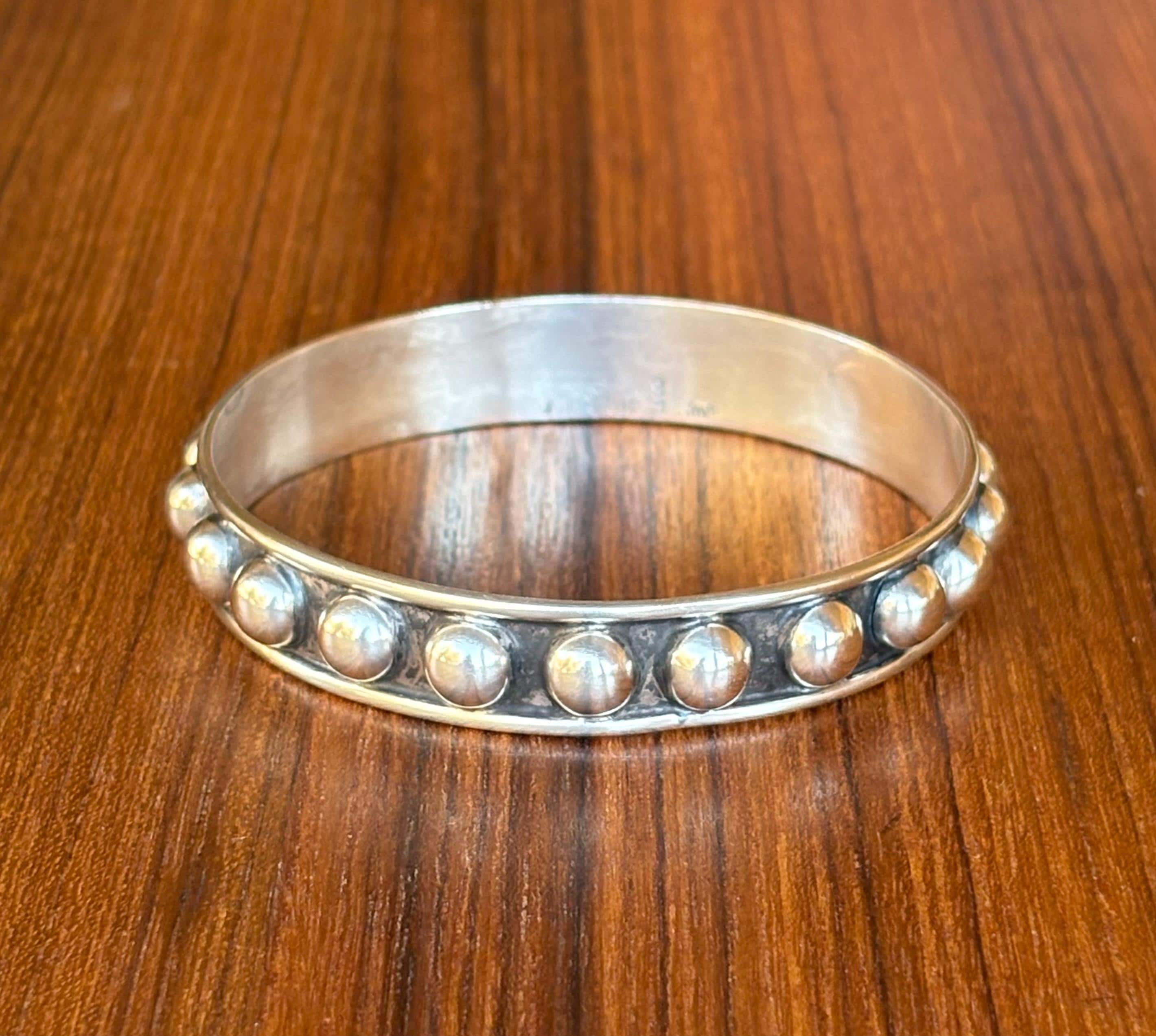 Vintage Mexican Silver Jewelry, Signed - Etsy