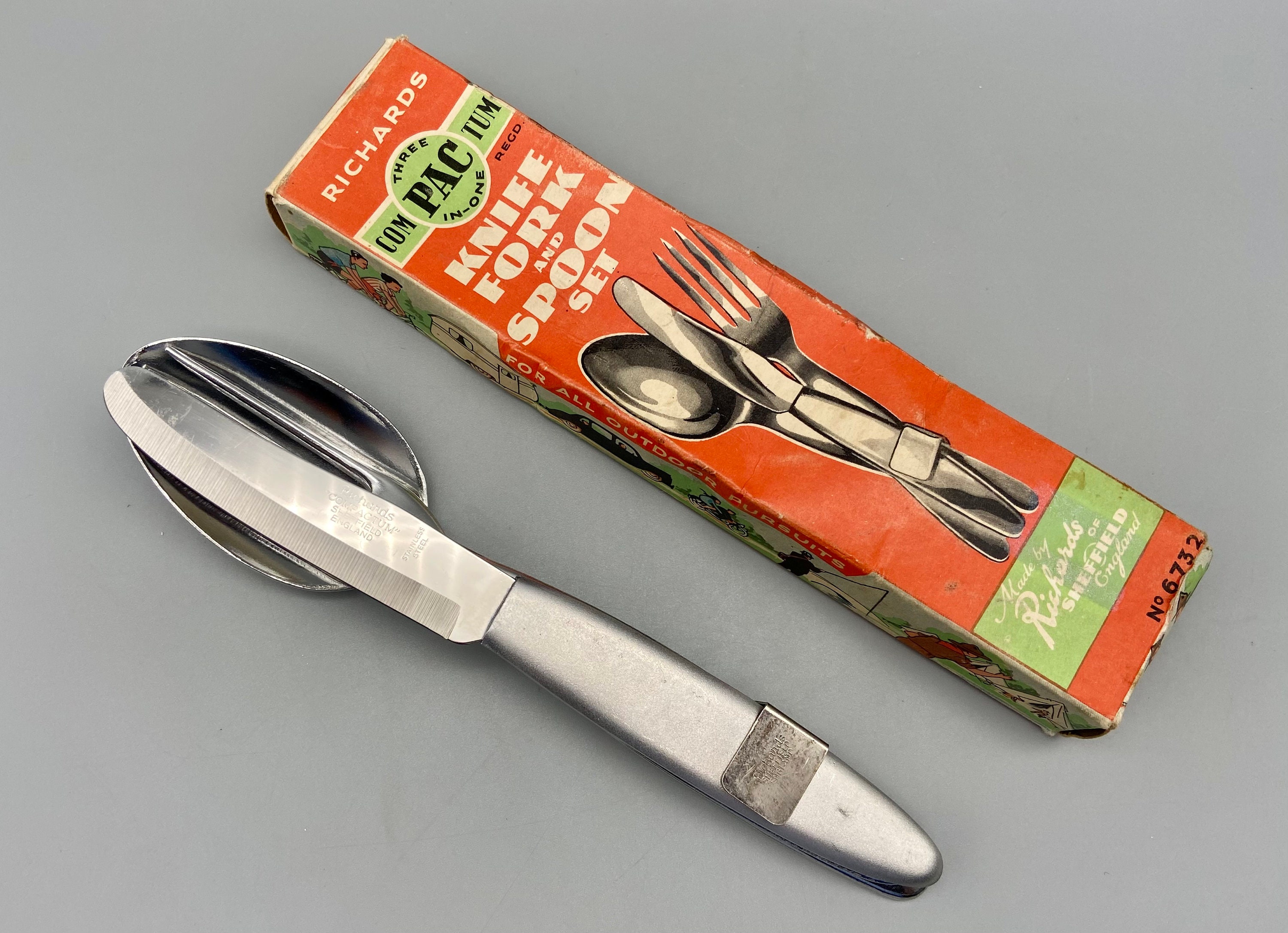 Richard's Patent Knife, Fork & Spoon Nesting Set – Sutler Of Fort