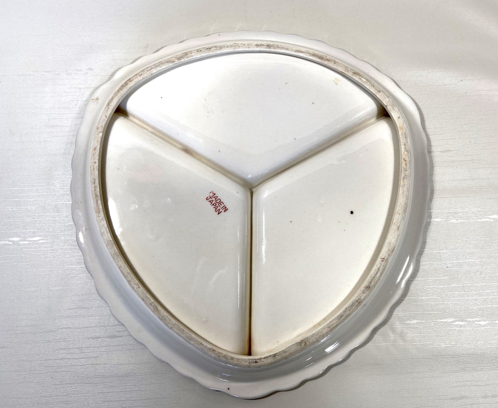 Vintage Divided Relish Dish Made in Japan Early 1900s Etsy