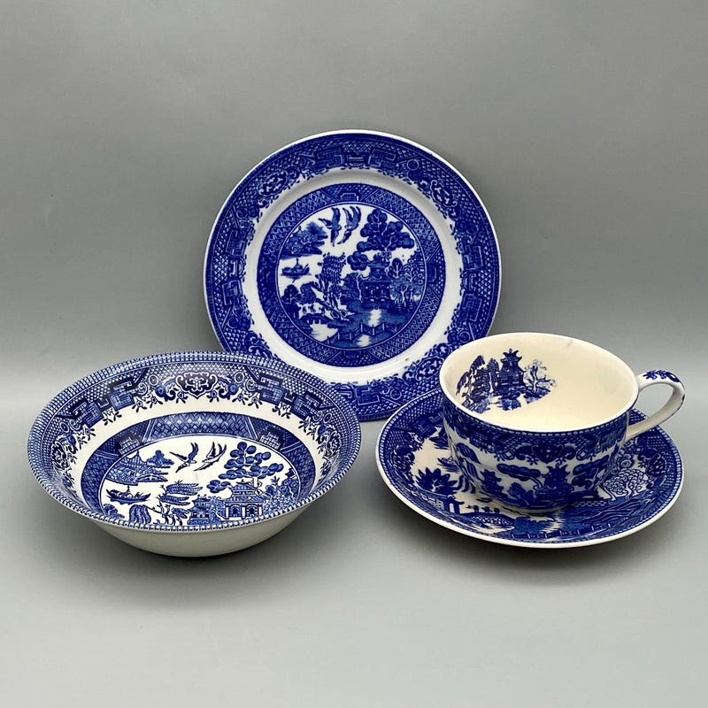 Mismatched Tableware Mismatched Dinnerware - Etsy
