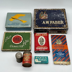 1910s cigarettes William McKinley 1910 Mogul Silk SGC 2 (4931) 1910 Cigarette Tin - Etsy