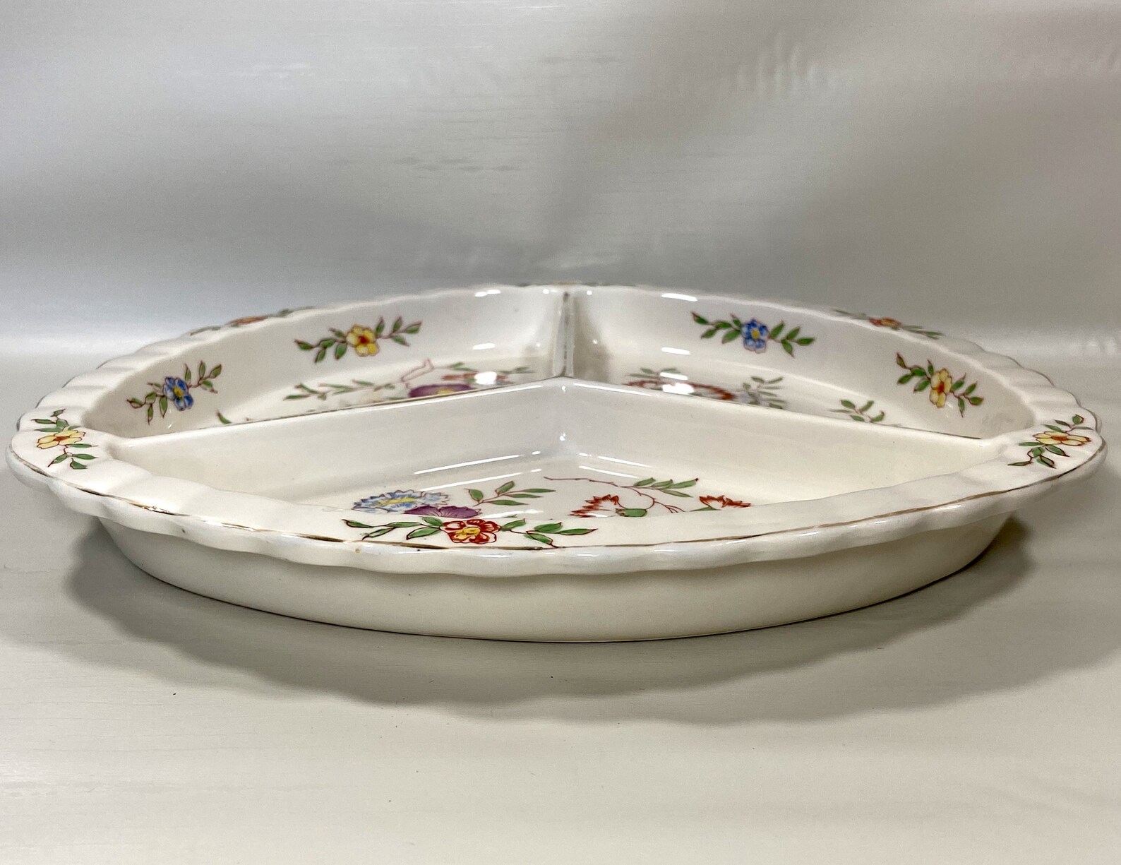 Vintage Divided Relish Dish Made in Japan Early 1900s Etsy