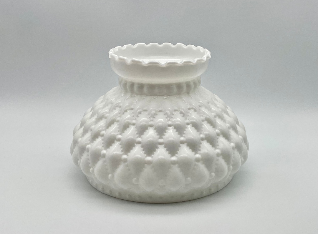 Milk Glass Lamp Shade