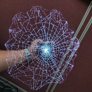 Spider Web Shot - Cosplay 3D Holographic Handheld Projector Fan Mk.II