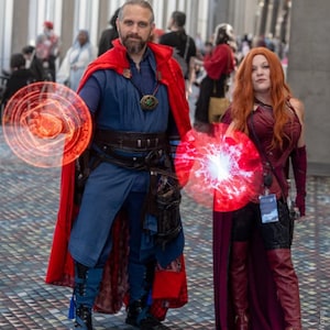 Dr. Strange Shield Spell Circle - Cosplay 3D Holographisch Hand Fan Fan Mk.II