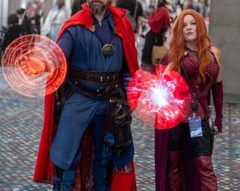 Dr. Strange Shield Spell Circle - Cosplay 3D Holographic Handheld Projector Fan Mk.II