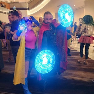 Dr. Strange Time Spell Circle - Cosplay 3D Holographic Handheld Projector Fan Mk.II