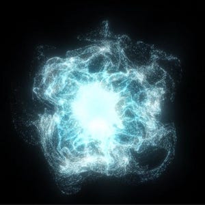 Particle Magic Spell Effect - Cosplay 3D Holographic Handheld Projector Fan Mk.II