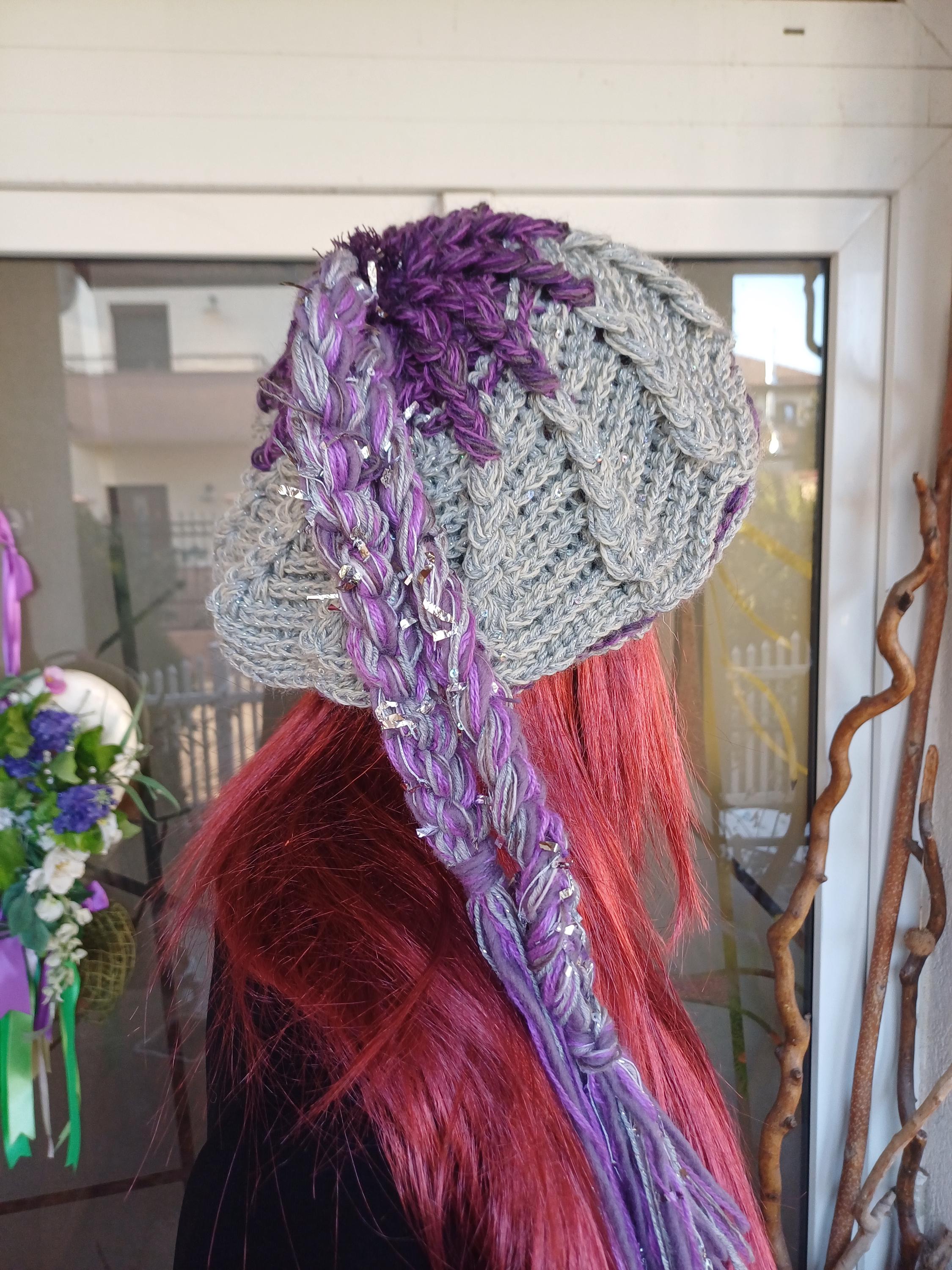 Premium Slouchy Beret/hand Crochet Bohemian Beret/luxury 