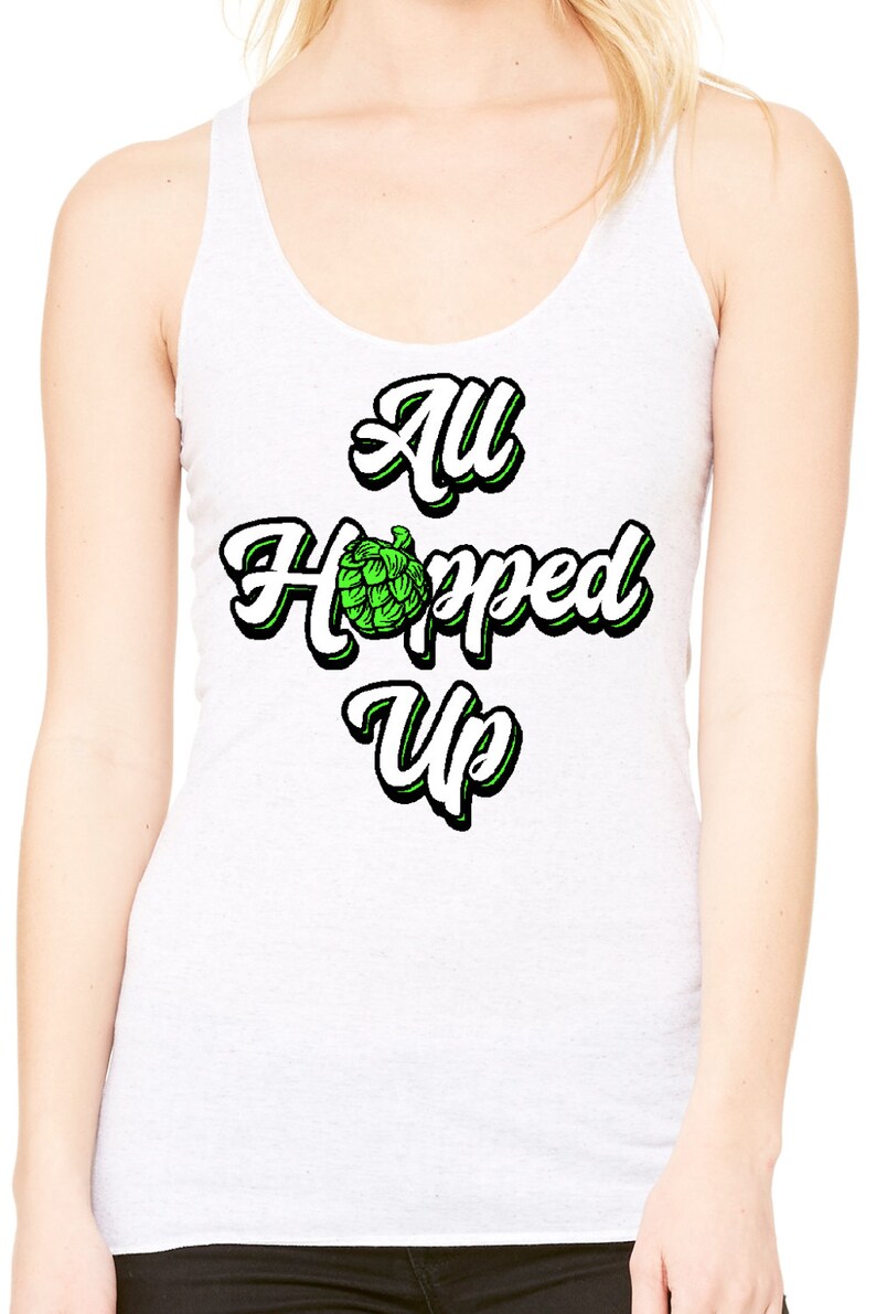 Alle sprang Bier Tank Womans Craft Beer Hemd, IPA-Shirt, Bierfest Hemd, Bier, Bier Geschenk, Weihnachtsgeschenk, Tanktop, Bild 1