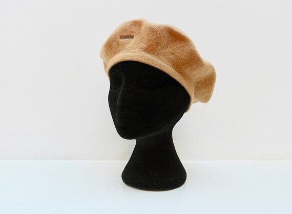 Kangol Beret Camel Coloured Beret Pure 