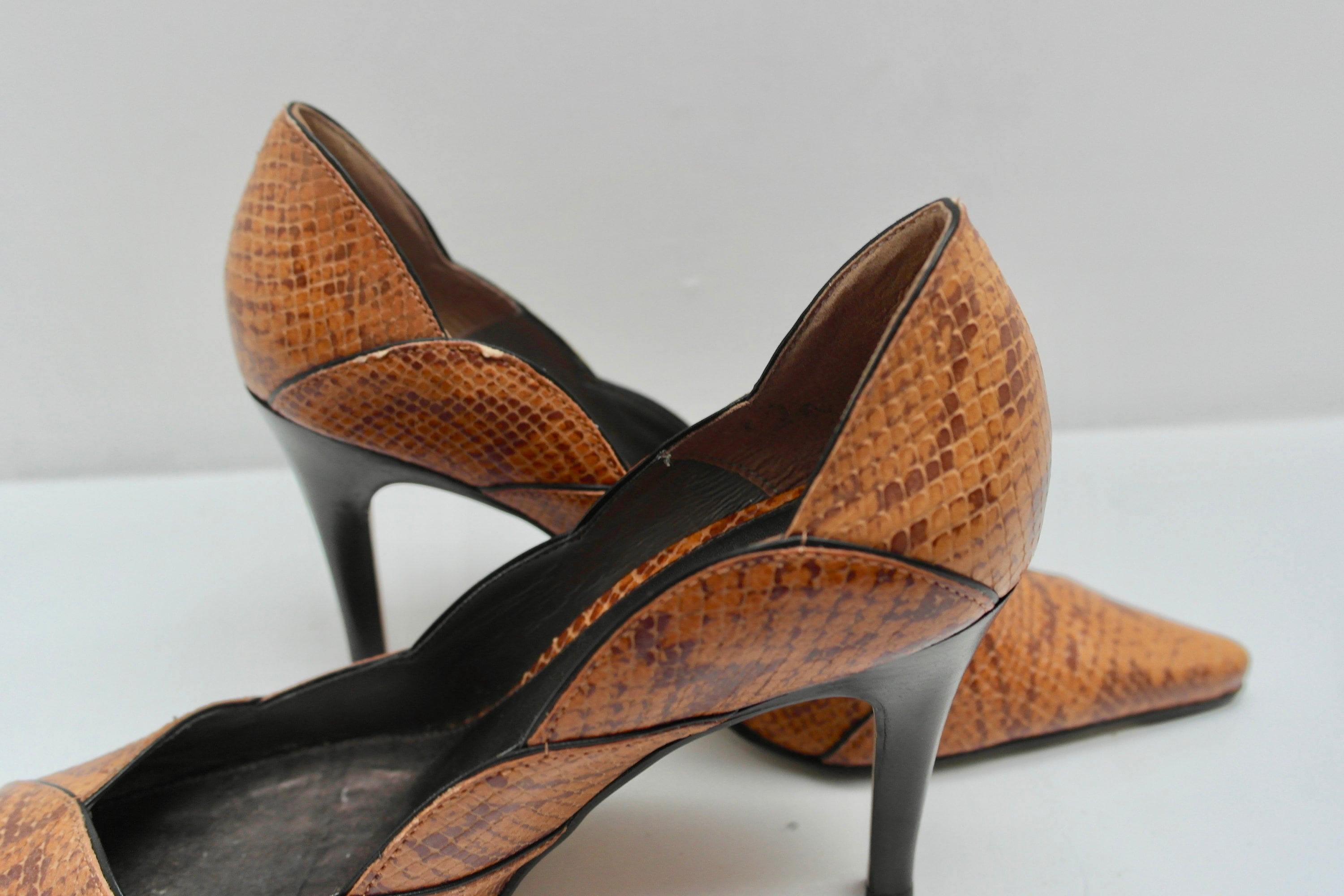 Kurt geiger snakeskin clearance heels