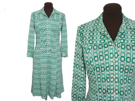 1970s shift dress