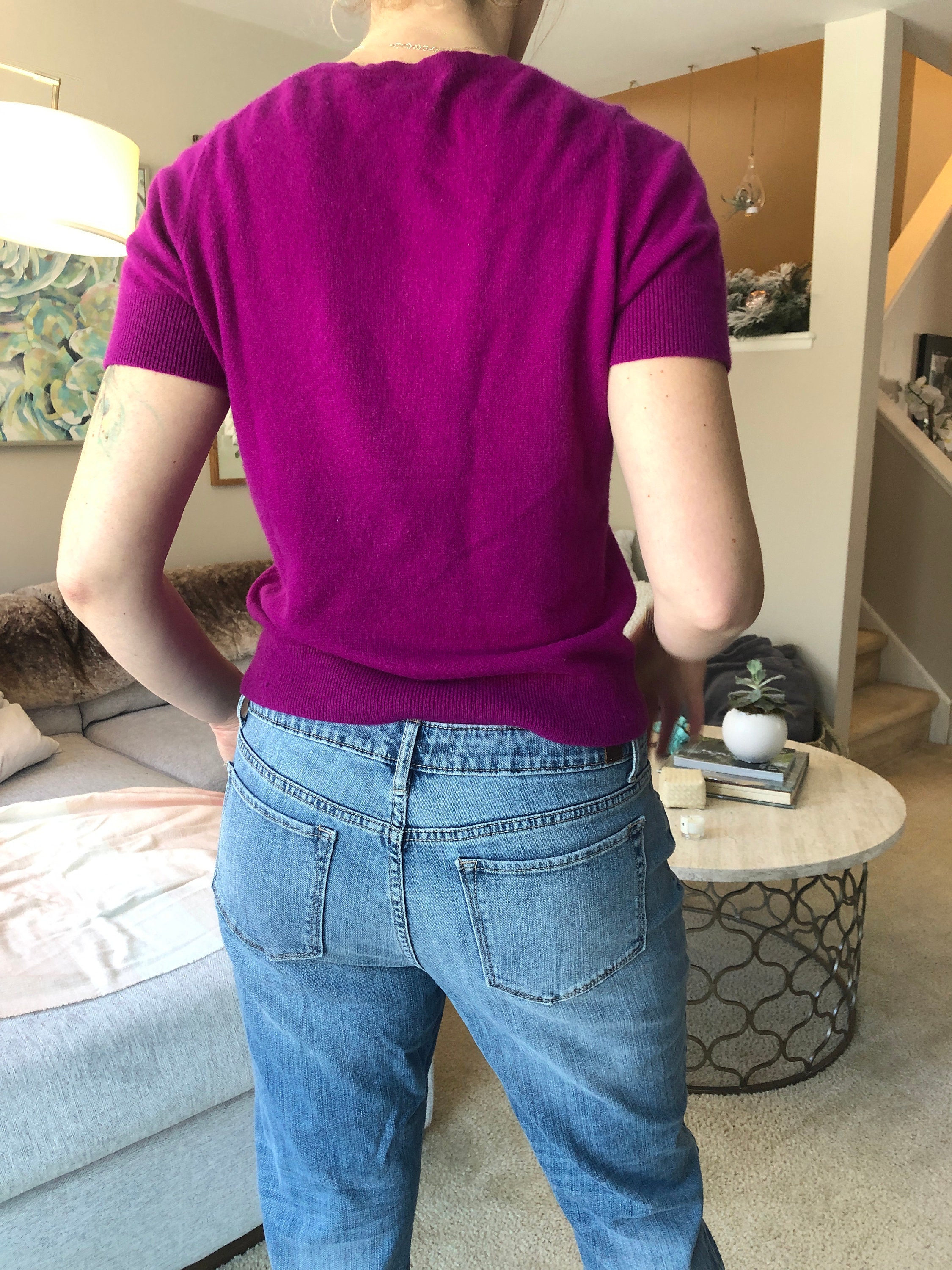 Vera wang boyfriend capris sale