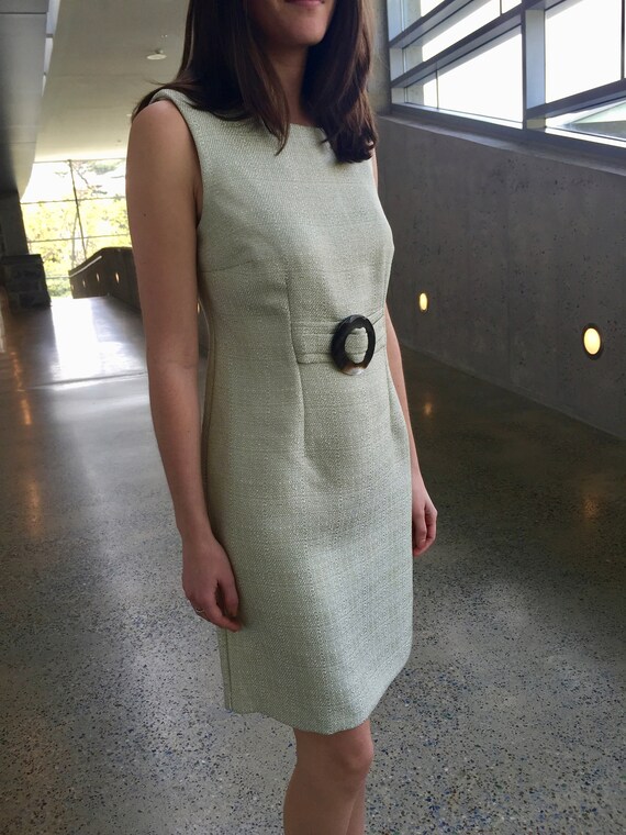 Sleeveless Dress, Light Green, Connected Apparel, She - Gem
