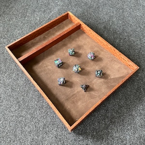 Lacewood Table Dice Tray Box