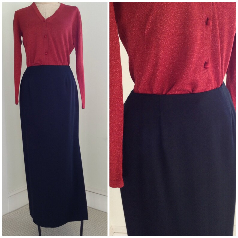 Vintage Ann Taylor Red Blouse