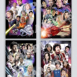 British Sci-fi Special offer - 4 poster A3