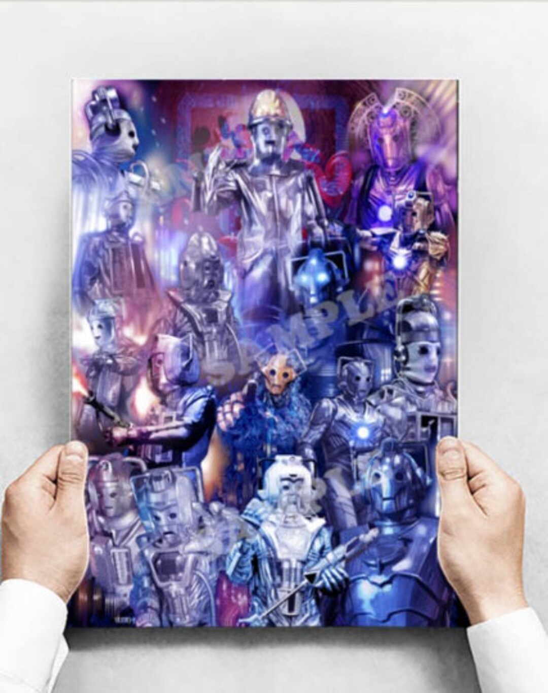 Doctor Who Evolution of the Cybermen A3 Poster - Etsy
