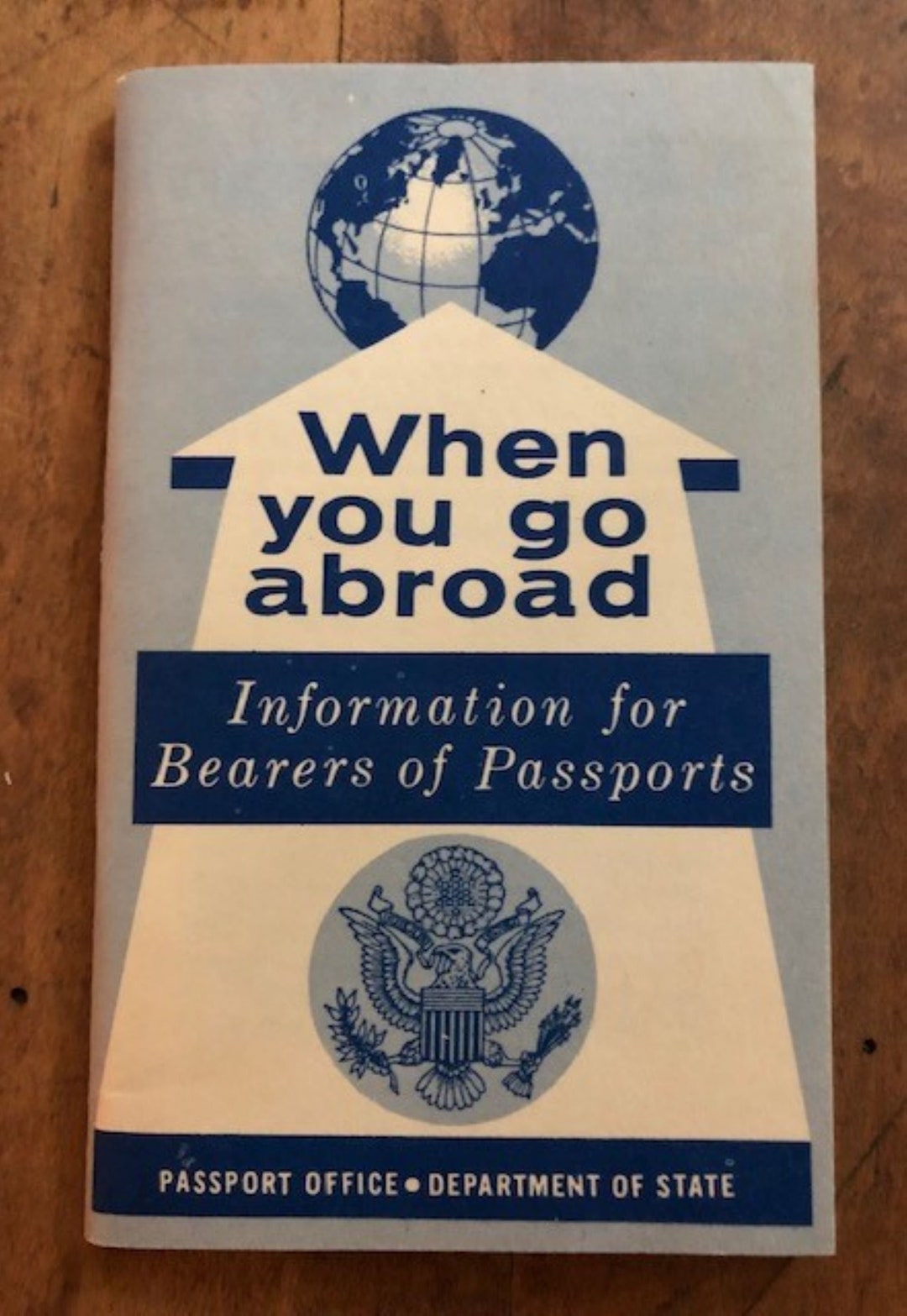 US Passport Booklet - Etsy