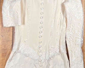 Vintage Wedding Dress Bodice