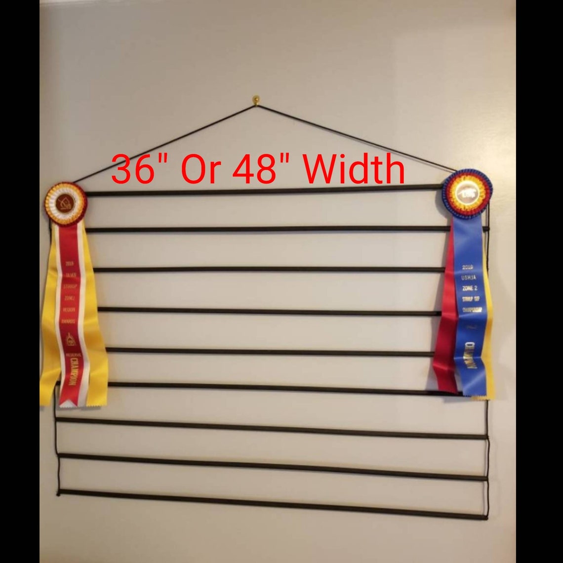Horse Show Ribbon Award Display 36 or 48 WIDE Etsy