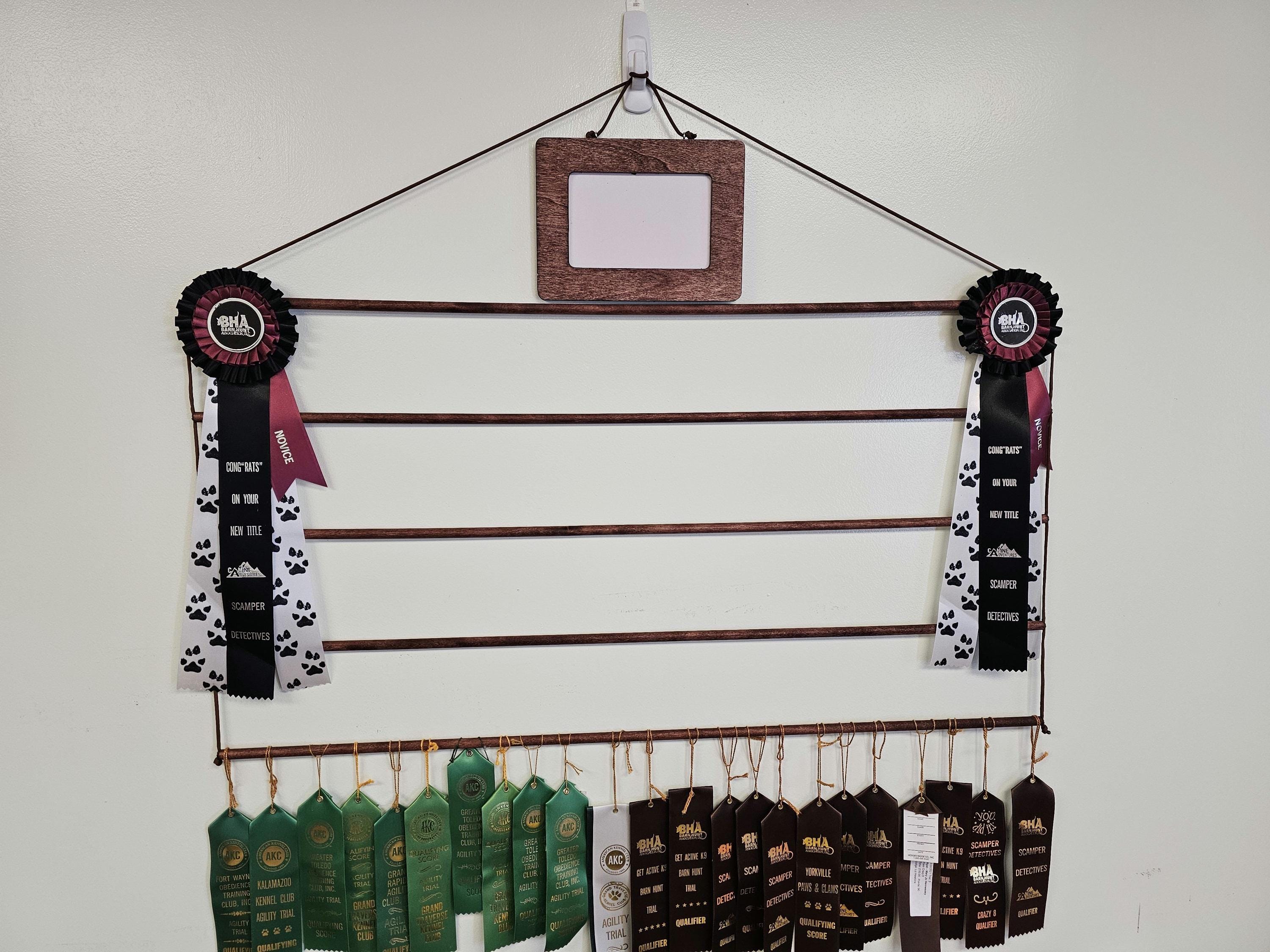 Track Ribbon Display Frame Ribbon Rack - Photo Frame Add On - Etsy