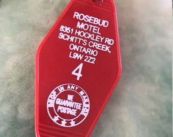 Rosebud Motel Key Fob