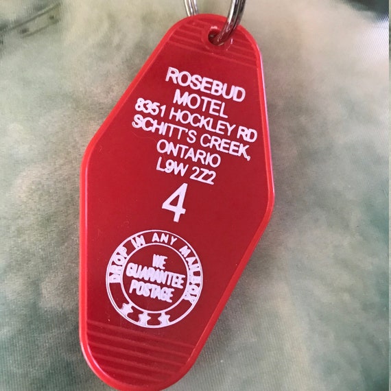 Rosebud Motel Key Tag