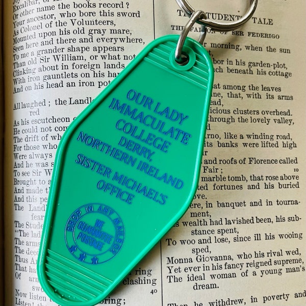 Irish Catholic School Key Fob