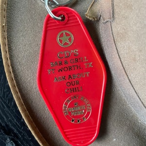 Texas Ranger Hangout Key Fob