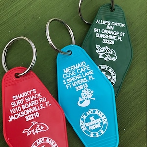 Florida Vacation Spots Key Fobs