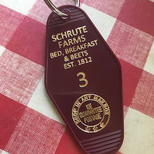 Bed and Breakfast Key Fob