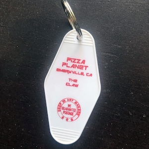 Pizza Planet Key Fob