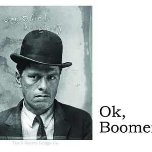 Adesivo de casa grande, ok, Boomer.