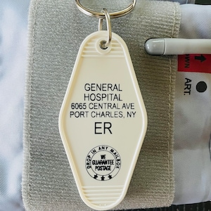 Llavero de hospital diurno